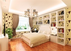 现代卧室3D模型